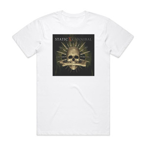 Static-X Cannibal 1 Album Cover T-Shirt White