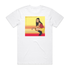 Samantha Mumba Gotta Tell You Album Cover T-Shirt White Samantha Mumba Gotta Tell You Album Cover T-Shirt White