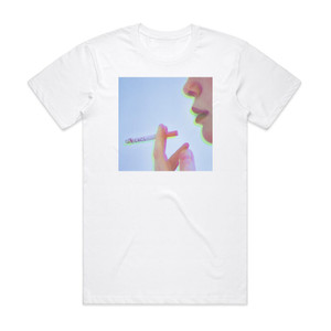Save Face Merci Album Cover T-Shirt White Save Face Merci Album Cover T-Shirt White