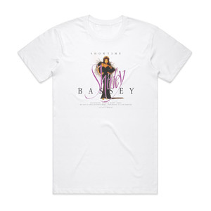 Shirley Bassey Showtime Album Cover T-Shirt White Shirley Bassey Showtime Album Cover T-Shirt White