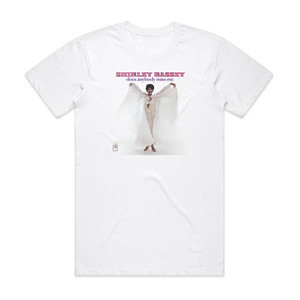 Shirley Bassey Does Anybody Miss Me Album Cover T-Shirt White Shirley Bassey Does Anybody Miss Me Album Cover T-Shirt White