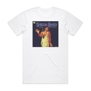 Shirley Bassey This Is My Life 1 Album Cover T-Shirt White Shirley Bassey This Is My Life 1 Album Cover T-Shirt White