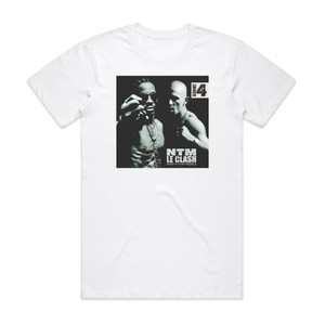 Supreme NTM Le Clash Boss Vs Iv My People Round 4 Album Cover T-Shirt White Supreme NTM Le Clash Boss Vs Iv My People Round 4 Album Cover T-Shirt White