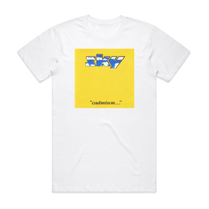 Sky Cadmium Album Cover T-Shirt White Sky Cadmium Album Cover T-Shirt White