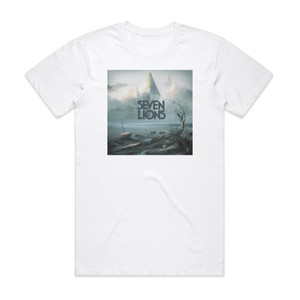 Seven Lions Seven Lions Album Cover T-Shirt White Seven Lions Seven Lions Album Cover T-Shirt White