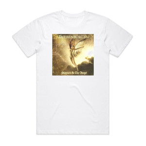Siebenburgen Plagued Be Thy Angel Album Cover T-Shirt White Siebenburgen Plagued Be Thy Angel Album Cover T-Shirt White