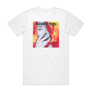 Suzanne Vega 999 F Album Cover T-Shirt White Suzanne Vega 999 F Album Cover T-Shirt White