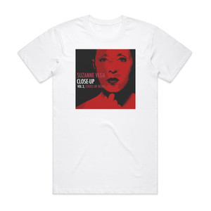 Suzanne Vega Close Up Volume 3 States Of Being Album Cover T-Shirt White