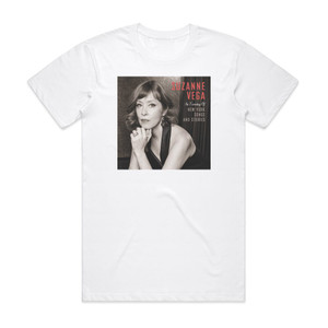 Suzanne Vega An Evening Of New York Songs And Stories Album Cover T-Shirt White