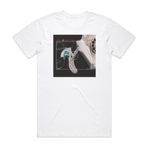 Sparta Wiretap Scars 1 Album Cover T-Shirt White Sparta Wiretap Scars 1 Album Cover T-Shirt White