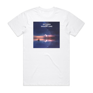 State Azure Pictures From A Distant Time Album Cover T-Shirt White State Azure Pictures From A Distant Time Album Cover T-Shirt White