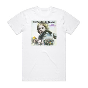 Satin Whale Die Faust In Der Tasche Album Cover T-Shirt White Satin Whale Die Faust In Der Tasche Album Cover T-Shirt White