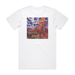 Santana Maria Maria Album Cover T-Shirt White