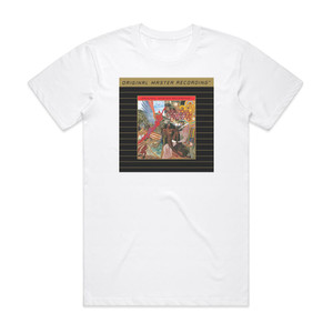 Santana Abraxas 2 Album Cover T-Shirt White Santana Abraxas 2 Album Cover T-Shirt White