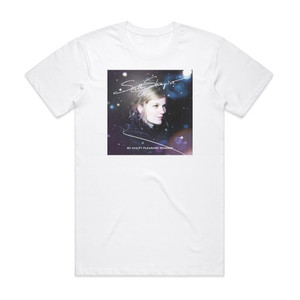 Sally Shapiro My Guilty Pleasure Remixes Album Cover T-Shirt White Sally Shapiro My Guilty Pleasure Remixes Album Cover T-Shirt White