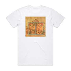 Sixpence None the Richer Sixpence None The Richer Album Cover T-Shirt White Sixpence None the Richer Sixpence None The Richer Album Cover T-Shirt White