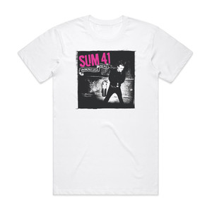 Sum 41 Underclass Hero 2 Album Cover T-Shirt White