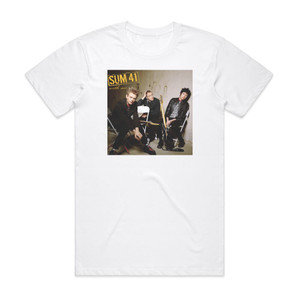 Sum 41 With Me Album Cover T-Shirt White Sum 41 With Me Album Cover T-Shirt White