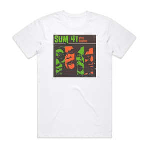 Sum 41 Still Waiting 1 Album Cover T-Shirt White