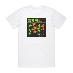 Sum 41 Still Waiting 3 Album Cover T-Shirt White