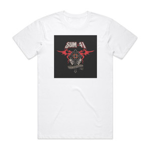 Sum 41 13 Voices Album Cover T-Shirt White Sum 41 13 Voices Album Cover T-Shirt White