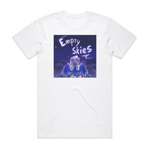 Synthis Empty Skies Album Cover T-Shirt White Synthis Empty Skies Album Cover T-Shirt White