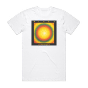 Synco Evolution Of Events Album Cover T-Shirt White Synco Evolution Of Events Album Cover T-Shirt White