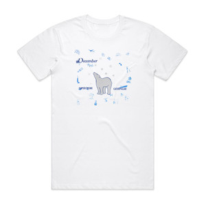 Superchunk December Album Cover T-Shirt White