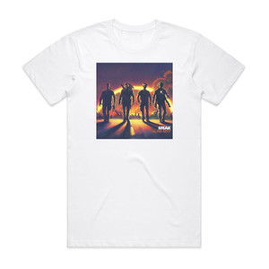 Steak Slab City Album Cover T-Shirt White Steak Slab City Album Cover T-Shirt White