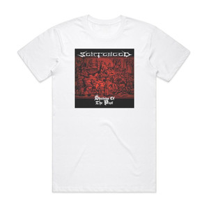 Sentenced Shadows Of The Past 1 Album Cover T-Shirt White Sentenced Shadows Of The Past 1 Album Cover T-Shirt White