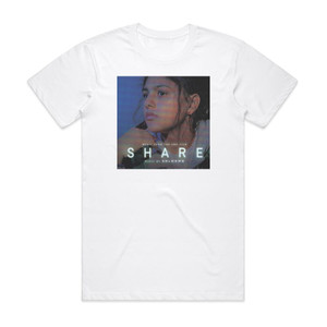 Shlohmo Share Music From The Hbo Film Album Cover T-Shirt White Shlohmo Share Music From The Hbo Film Album Cover T-Shirt White