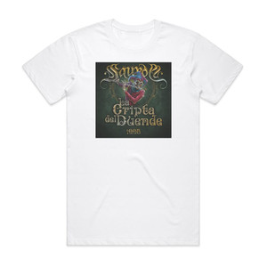 Saurom La Cripta Del Duende 1996 Album Cover T-Shirt White Saurom La Cripta Del Duende 1996 Album Cover T-Shirt White