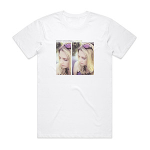 Sarah Cracknell Lipslide Album Cover T-Shirt White Sarah Cracknell Lipslide Album Cover T-Shirt White