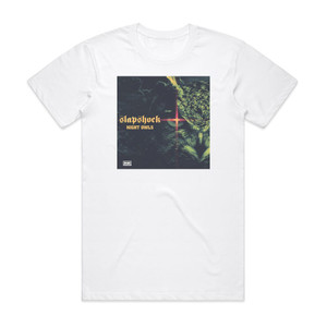Slapshock Night Owls 1 Album Cover T-Shirt White Slapshock Night Owls 1 Album Cover T-Shirt White