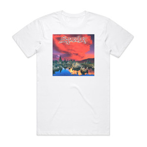 Squealer AD_ Made For Eternity Album Cover T-Shirt White Squealer AD_ Made For Eternity Album Cover T-Shirt White