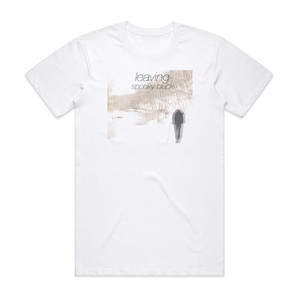 Spooky Black Leaving Album Cover T-Shirt White Spooky Black Leaving Album Cover T-Shirt White