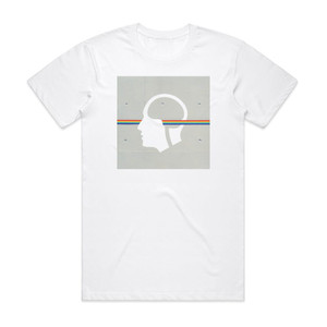 sunbrain Rainbow Album Cover T-Shirt White