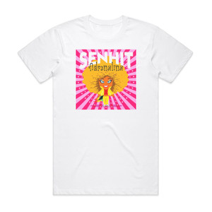 Senit Adrenalina 1 Album Cover T-Shirt White Senit Adrenalina 1 Album Cover T-Shirt White
