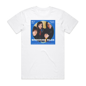 Shocking Blue The Blue Box Album Cover T-Shirt White Shocking Blue The Blue Box Album Cover T-Shirt White