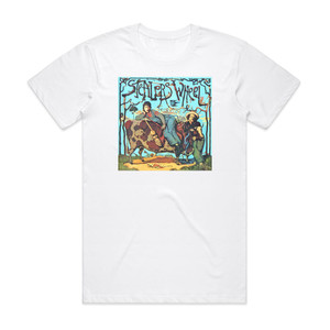 Stealers Wheel Ferguslie Park Album Cover T-Shirt White Stealers Wheel Ferguslie Park Album Cover T-Shirt White