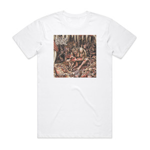 Severe Torture Feasting On Blood Album Cover T-Shirt White Severe Torture Feasting On Blood Album Cover T-Shirt White