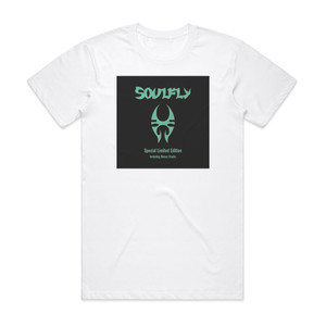 Soulfly Soulfly 1 Album Cover T-Shirt White Soulfly Soulfly 1 Album Cover T-Shirt White
