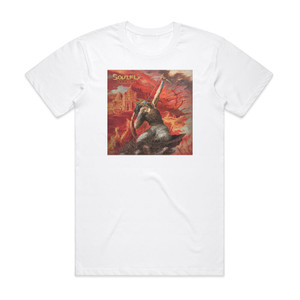 Soulfly Ritual Album Cover T-Shirt White Soulfly Ritual Album Cover T-Shirt White