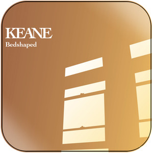 Keane Bedshaped Album Cover Sticker Keane Bedshaped Album Cover Sticker