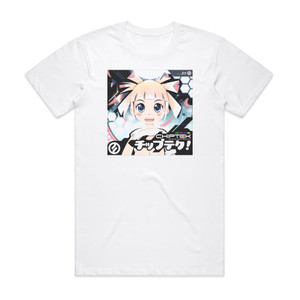 she Chiptek Album Cover T-Shirt White she Chiptek Album Cover T-Shirt White