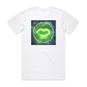Sofi Tukker Everybody Needs A Kiss 1 Album Cover T-Shirt White Sofi Tukker Everybody Needs A Kiss 1 Album Cover T-Shirt White