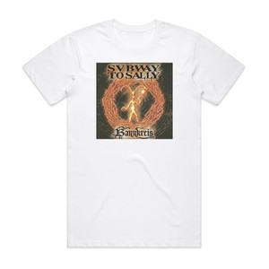 Subway to Sally Bannkreis Album Cover T-Shirt White Subway to Sally Bannkreis Album Cover T-Shirt White