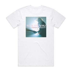 Steve Vai Where The Other Wild Things Are Album Cover T-Shirt White Steve Vai Where The Other Wild Things Are Album Cover T-Shirt White