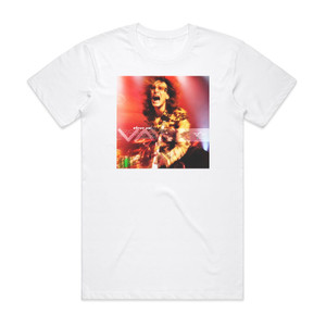 Steve Vai Speed Vaitunes 3 Album Cover T-Shirt White Steve Vai Speed Vaitunes 3 Album Cover T-Shirt White