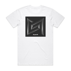 SuperM Superm Album Cover T-Shirt White SuperM Superm Album Cover T-Shirt White
